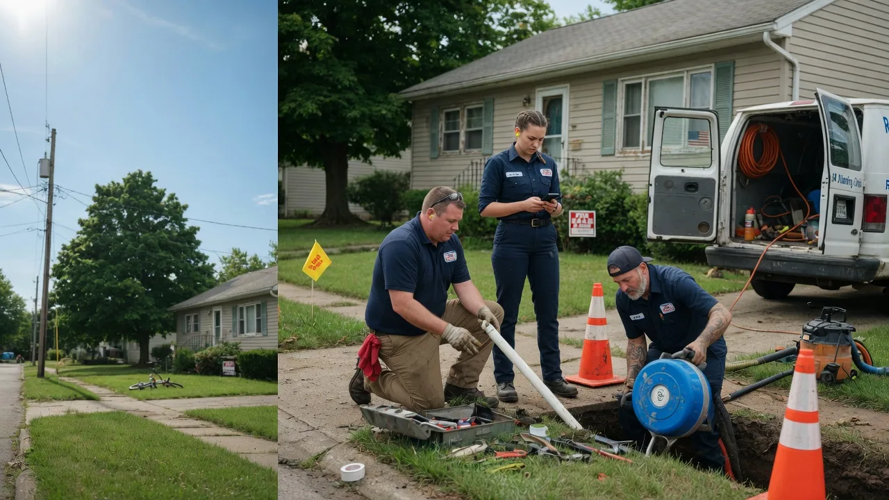 Sewer Line Repair in Parkersburg, IL near me